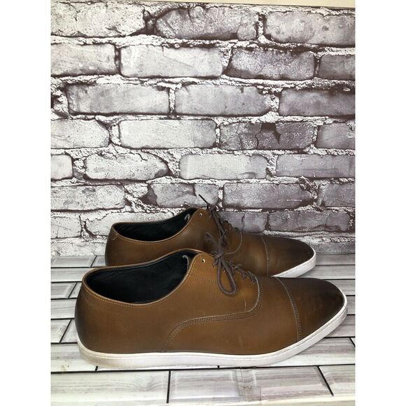 Allen Edmonds Park Avenue Brown leather Oxford Dress Sneakers Men Sz 13D US/46EU main image 11